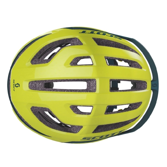 Scott ARX radium yellow cyklistická přilba