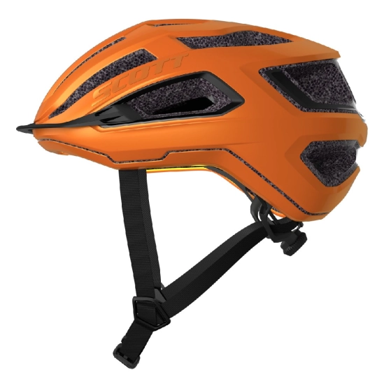 Scott ARX Plus paprika orange cyklistická helma
