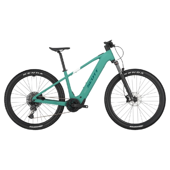 Scott Aspect eRIDE 910 aventurine green horské elektrokolo, model 2026