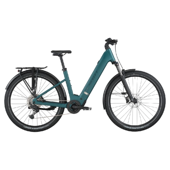 Scott Axis 30 Wave cypress green trekkingové elektrokolo model 2026