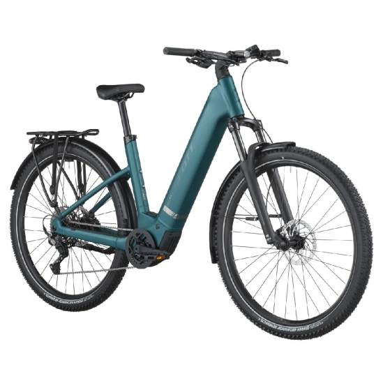 Scott Axis 30 Wave cypress green trekkingové elektrokolo model 2026