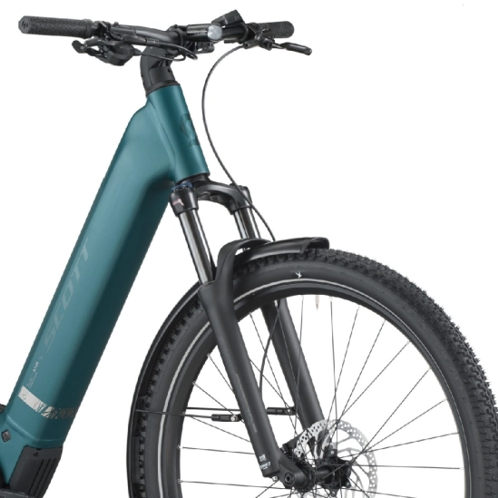 Scott Axis 30 Wave cypress green trekkingové elektrokolo model 2026