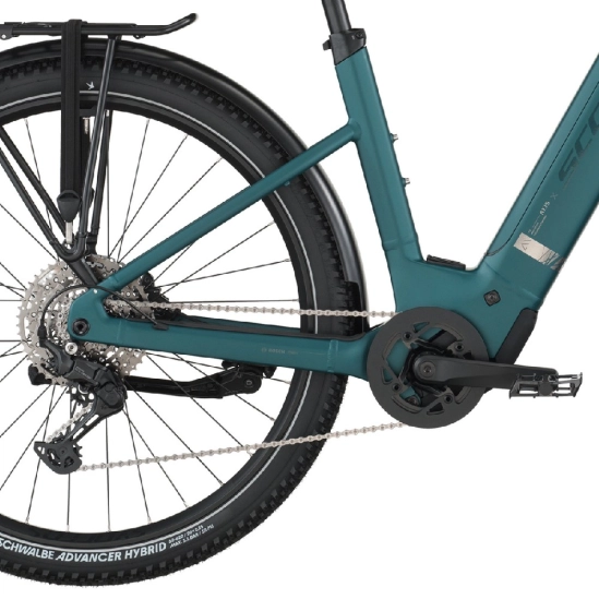 Scott Axis 30 Wave cypress green trekkingové elektrokolo model 2026