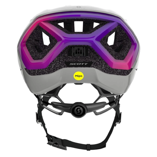 Scott Centric Plus narwal grey/fade purple cyklistická helma