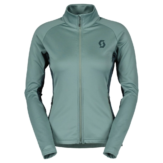 Scott Defined Tech northern mint green/aruba green  dámská mikina