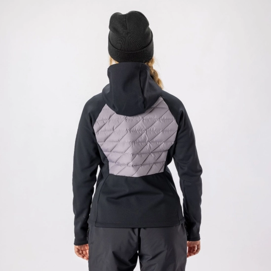 Scott Defined Warm Hybrid Hoody Black dámská mikina