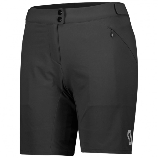 Scott Endurance black dámské volné cyklistické šortky