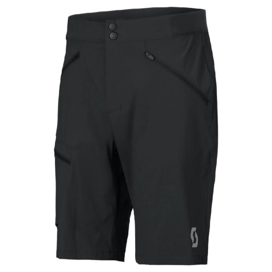 Scott Explorair Light shorts black pánské šortky