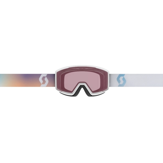 Scott Factor White-soft pink S2 lyžařské brýle