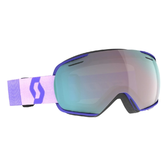 Scott LINX Lavender purple / enhancer aqua chrome lyžařské brýle