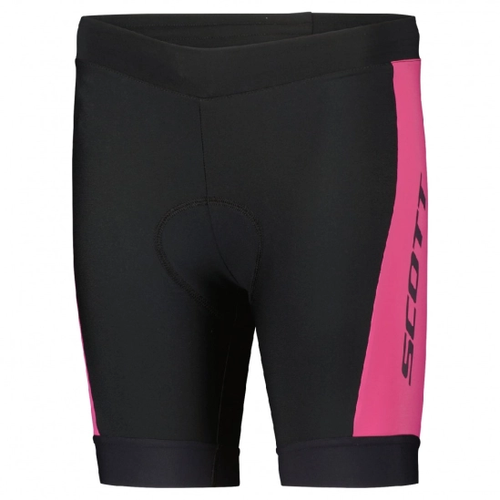 Scott RC Pro JR Shorts black/carmine pink dětské cyklo šortky