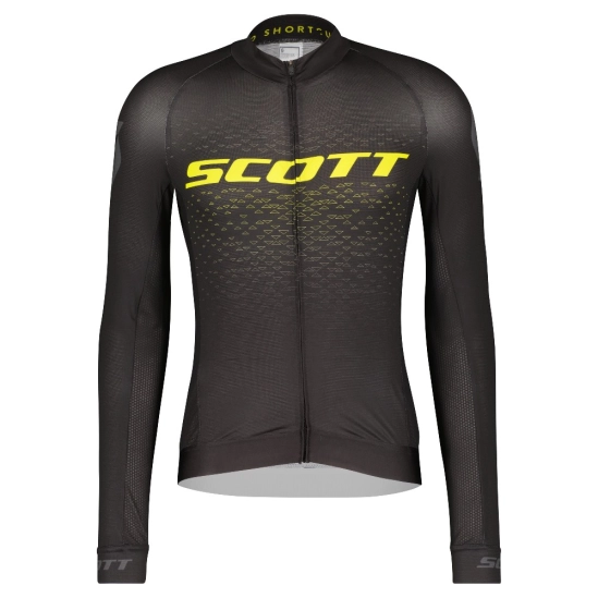 Scott RC Pro LS black/sulphur yellow pánský dres