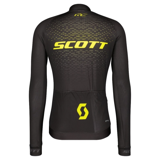 Scott RC Pro LS black/sulphur yellow pánský dres