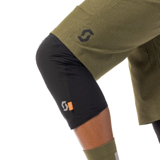Scott Soldier Ghost black knee guards chrániče kolen