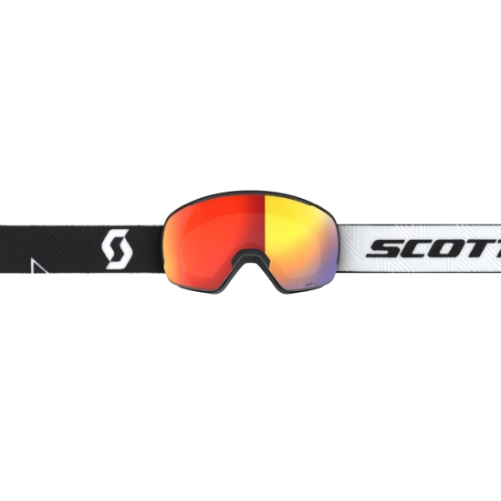 Scott Sphere OTG LS mineral black/white - LS red chrome lyžařské brýle