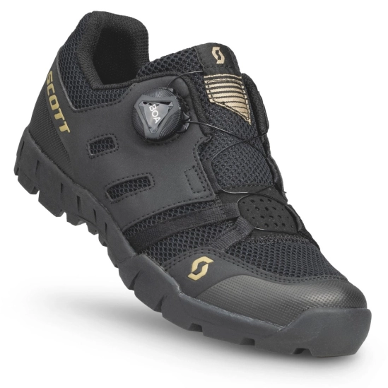 Scott Sport Crus-r Boa Eco black/gold dámské cyklistické boty