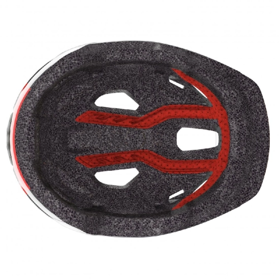 Scott Jr Spunto grey/red RC dětská cyklistická helma