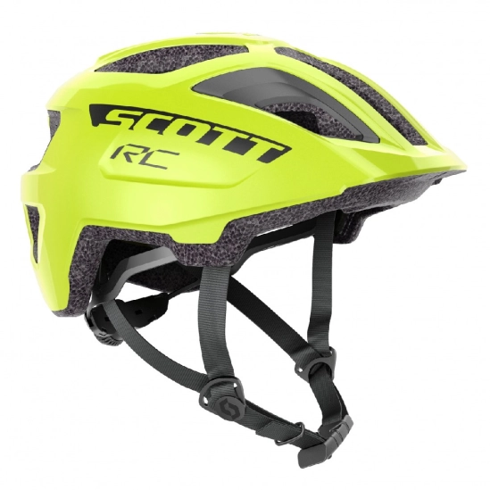 Scott Jr Spunto Plus Radium yellow RC dětská cyklistická helma