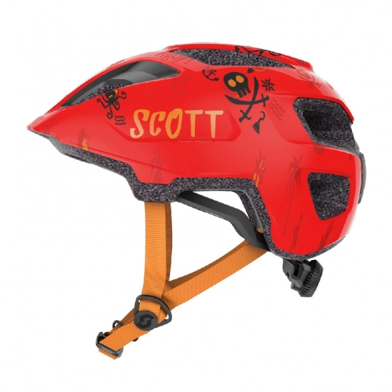 Scott Kid Spunto florida red dětská cyklistická helma