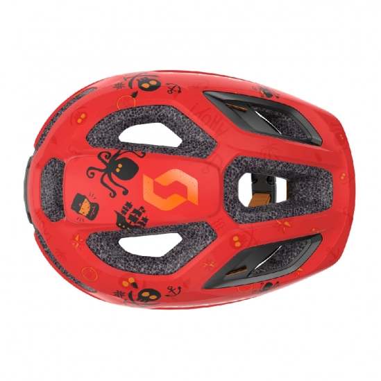 Scott Kid Spunto florida red dětská cyklistická helma