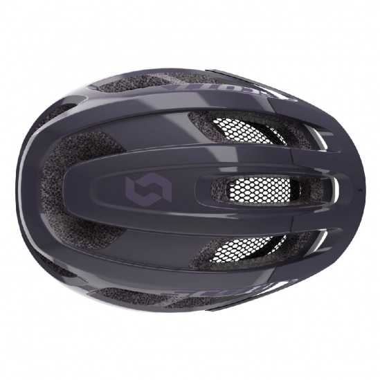 Scott Supra Dark purple cyklistická helma