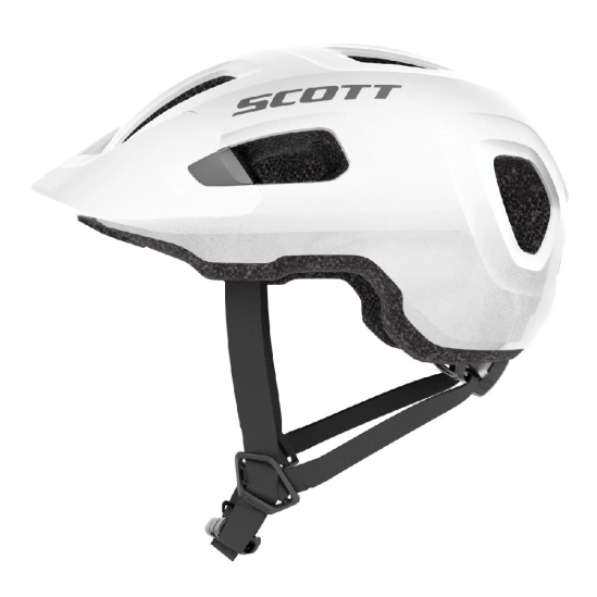 Scott Supra JR white cyklistická helma