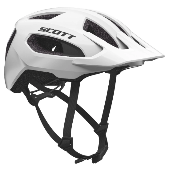 Scott Supra White cyklistická helma