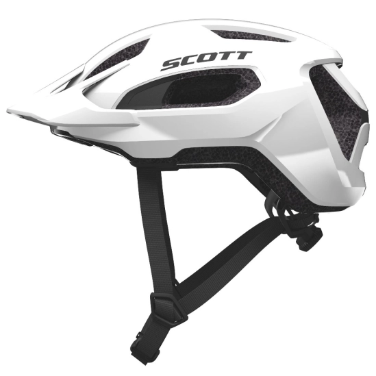Scott Supra White cyklistická helma