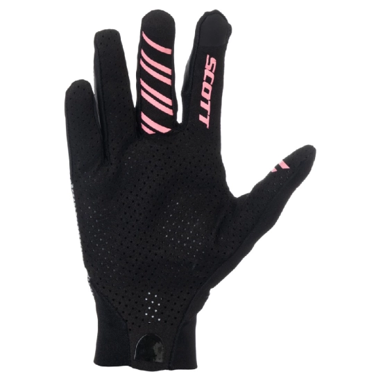 Scott Traction LF white/black cyklo rukavice