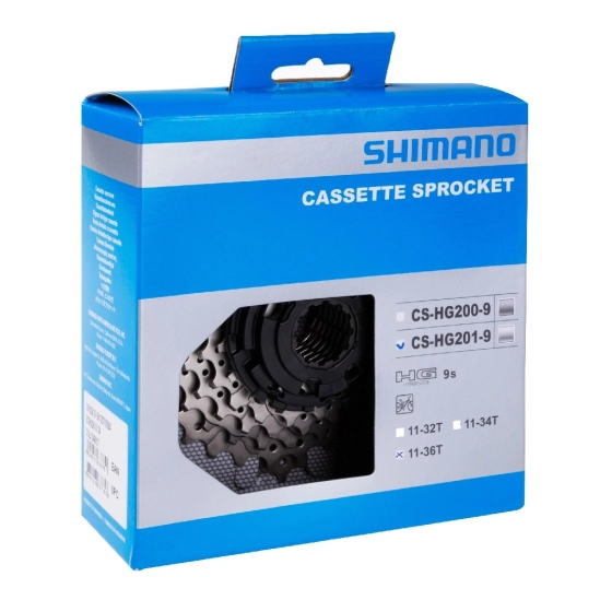 Shimano CS-HG201-9 kazeta 9 rychl., 11-36 zubů