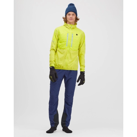 Silvini CORE lime-blue pánská zateplená bunda