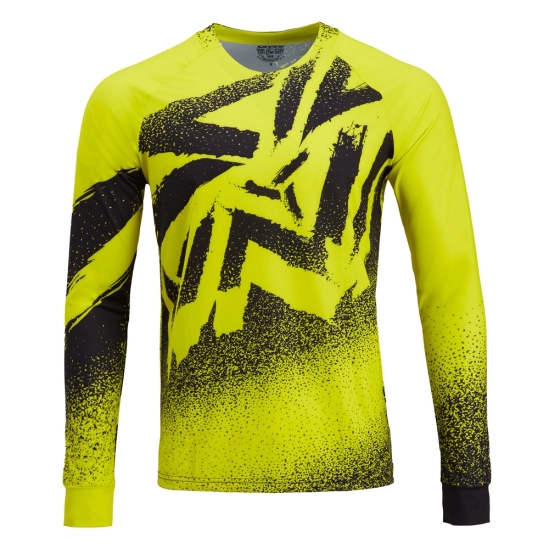 Silvini CORTINO pánský enduro LS dres neon/black