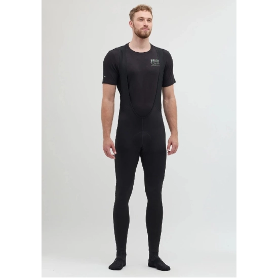 Silvini RAPONE Pad black pánské elastické kalhoty s cyklo vložkou