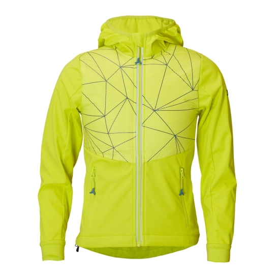 Silvini ROGNOZA lime-ocean dětská softshell bunda