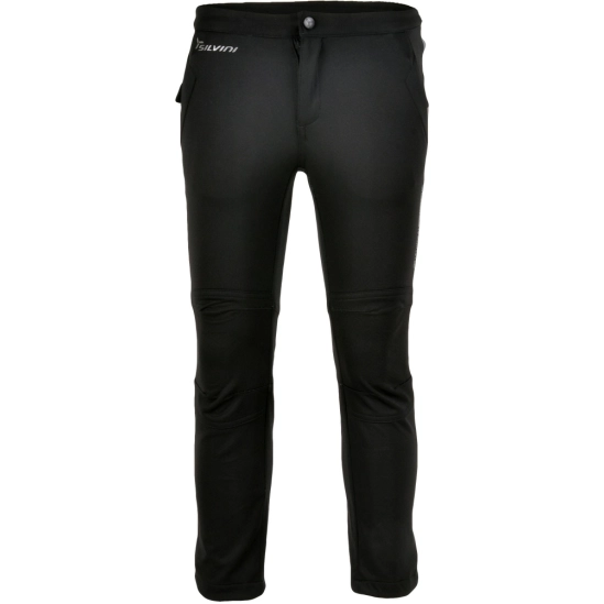 Silvini SCARPERI Black dětské softshell kalhoty