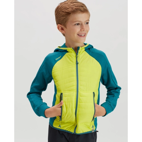 Silvini TRIGNO ocean-lime dětská funkční mikina