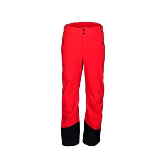 Stöckli FULLZIP Skipant red pánské lyžařské kalhoty