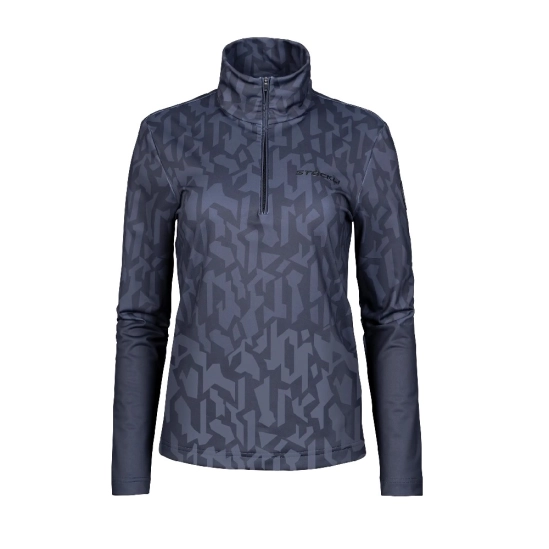 Stöckli Functional Shirt Black all-over dámský funkční rolák