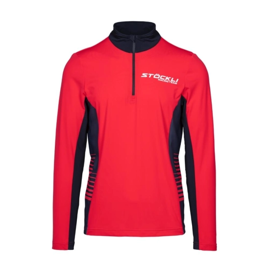 Stöckli Functional Shirt WRT Red-Black funkční rolák