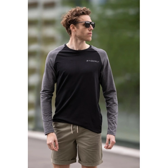 Stöckli Longsleeve Shirt Black-Antra pánské triko