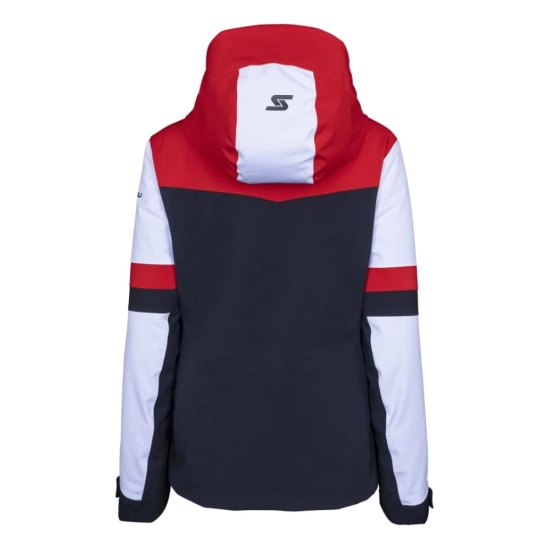 Stöckli Performance Jacket White-Black-Red dámská bunda