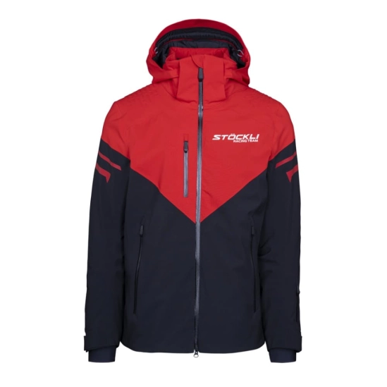 Stöckli WRT Jacket black/red pánská lyžařská bunda