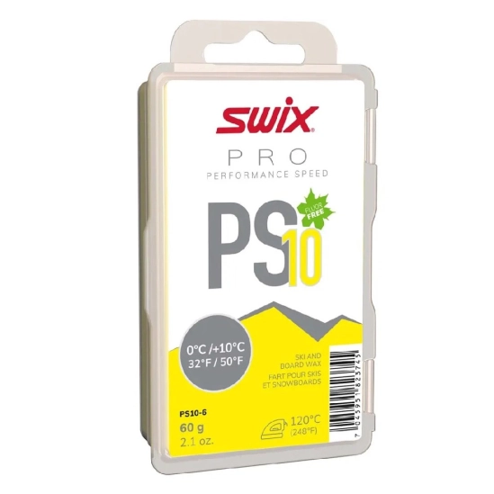 Swix PS10 Performance speed yellow vosk skluzný 60g
