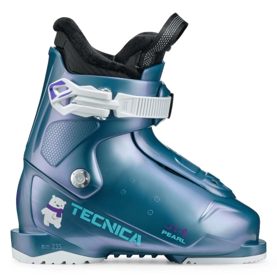 Tecnica JT 1 Pearl iridescent blue dětské lyžařské boty
