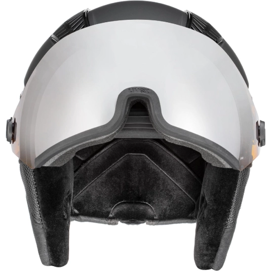 Uvex HLMT 600 Visor Black mat helma s visorem