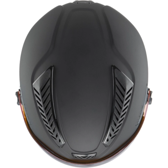 Uvex HLMT 600 Visor Black mat helma s visorem