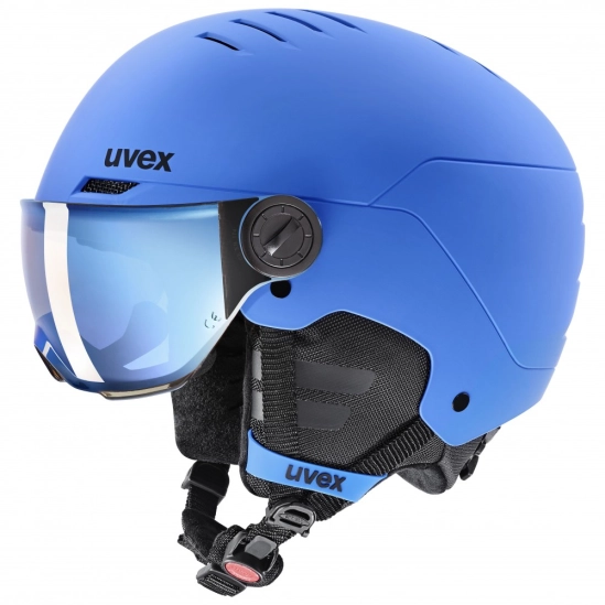 Uvex ROCKET Junior Visor blue matt helma