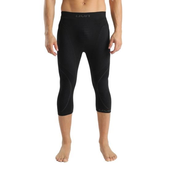 UYN Evolutyon Biotech 3/4 Thermal Pants M Black pánské spodky