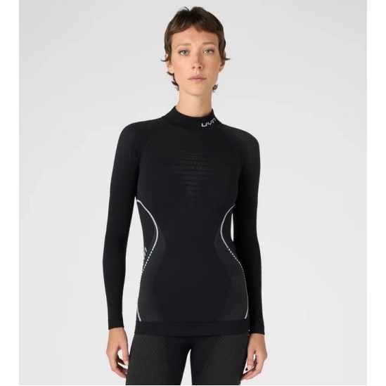 UYN Evolutyon Turtleneck Thermal Jersey Black dámské funkční triko