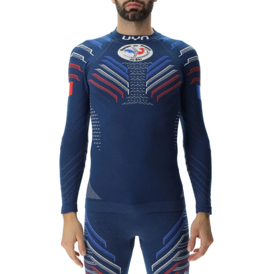 UYN Natyon 3.0 France Shirt LS Turtle neck funkční triko